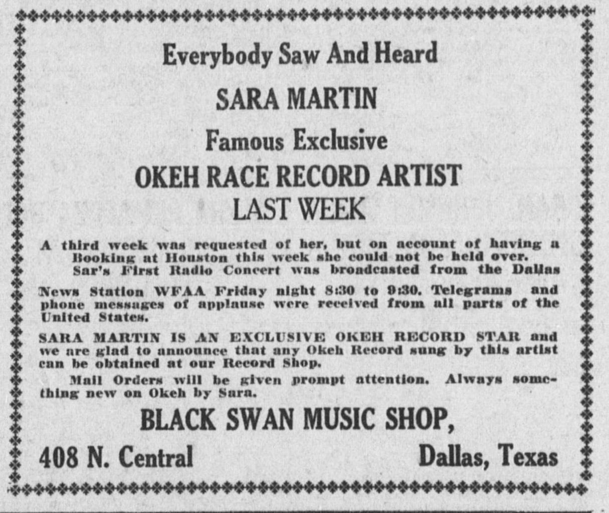 sara martin ad