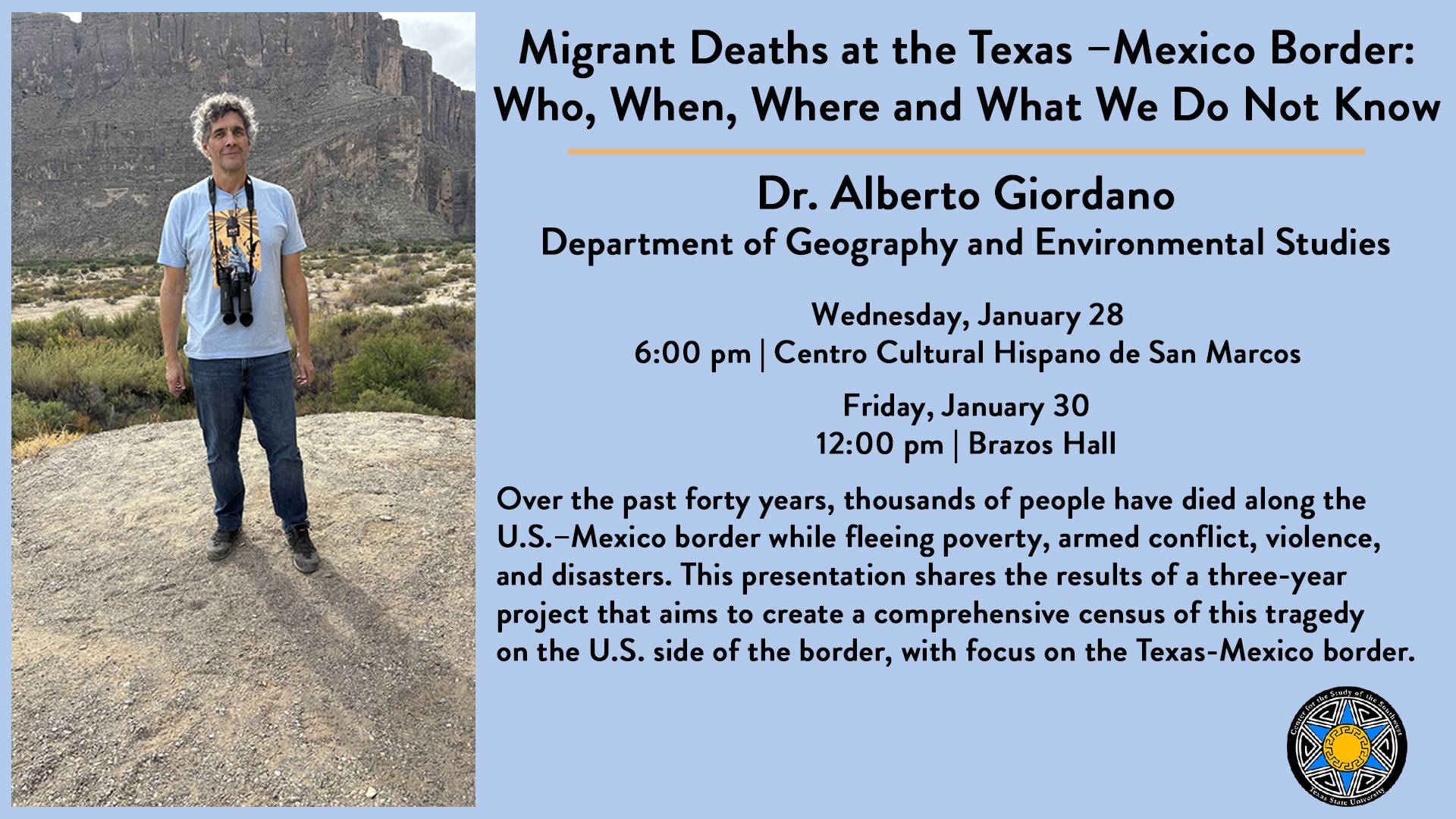 Migrant Deaths at the Texas Mexico Border