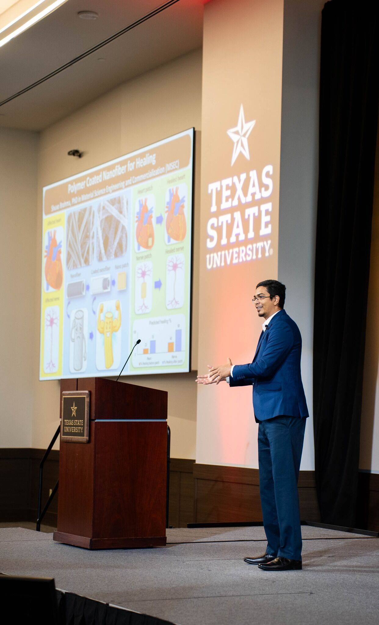 Congratulations, Shuvo Brahma for participating as 3MT Finalist!