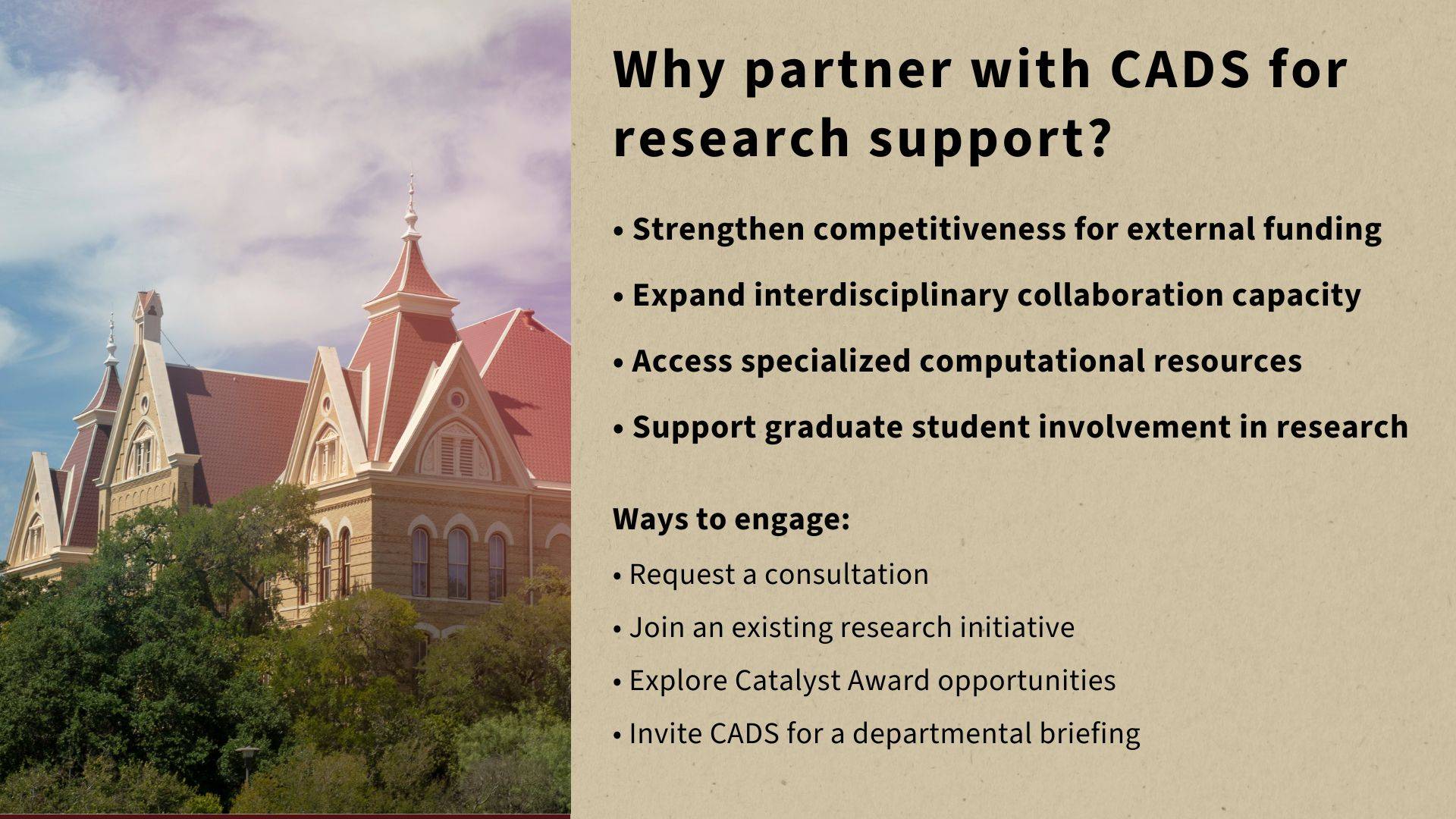 why partner with cads - slide