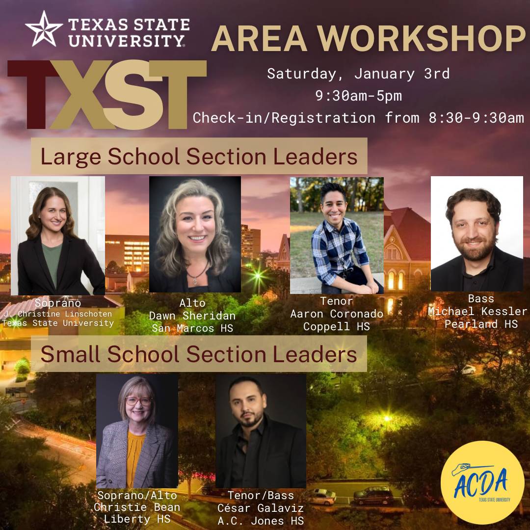 TXST Area Camp Clincians