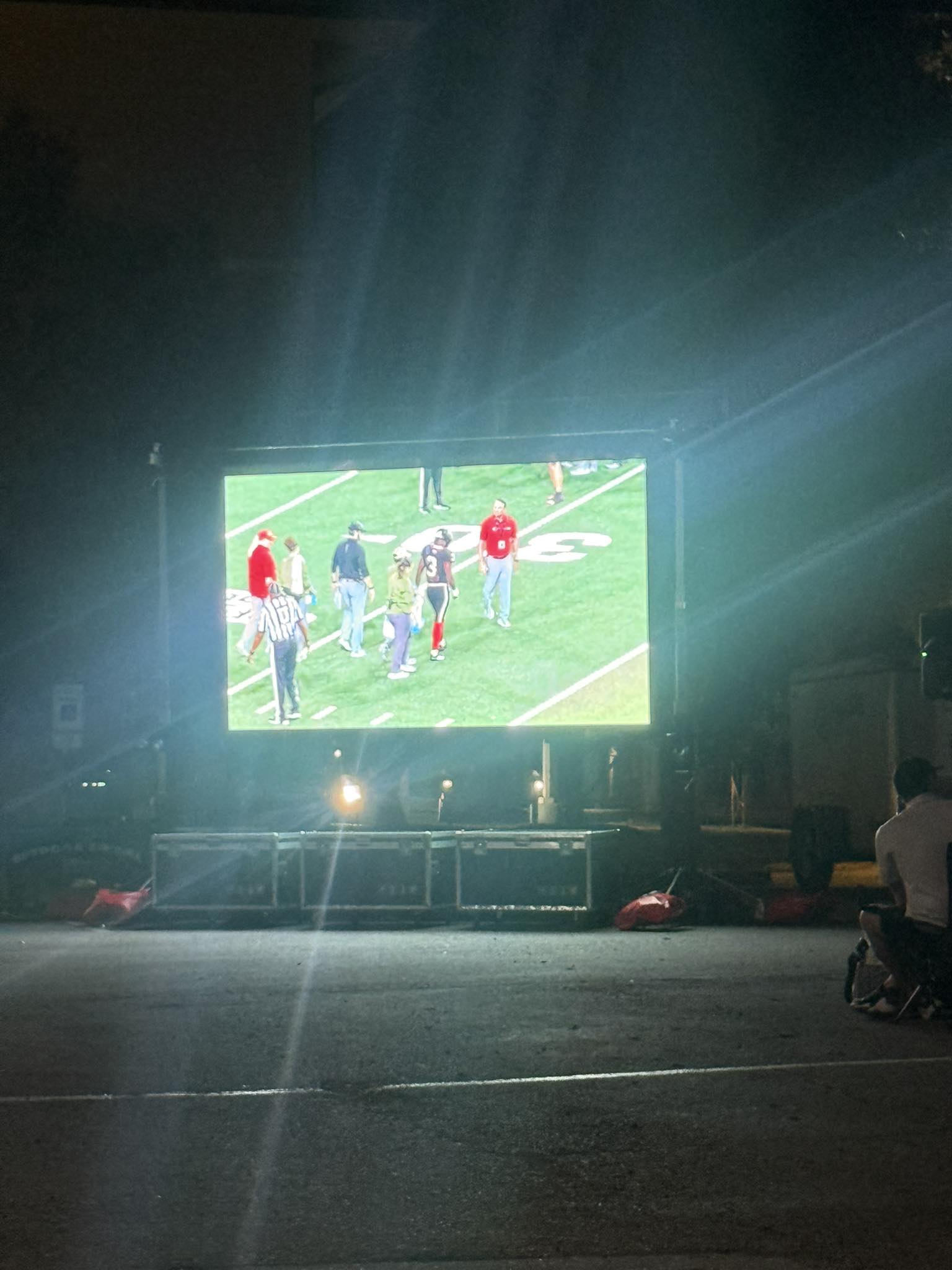 a screen displaying a game