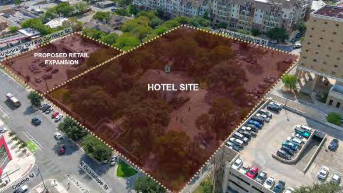 Hotel location positioning