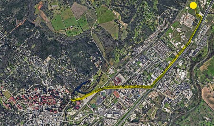 Satellite Parking Location