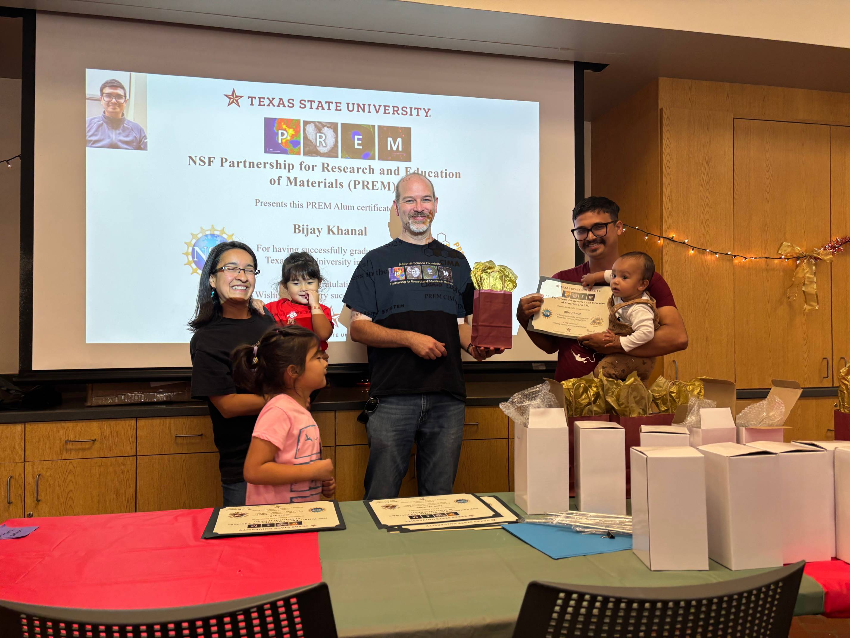 December 7 - PREM End of Semester Celebration @ Meadow's Center