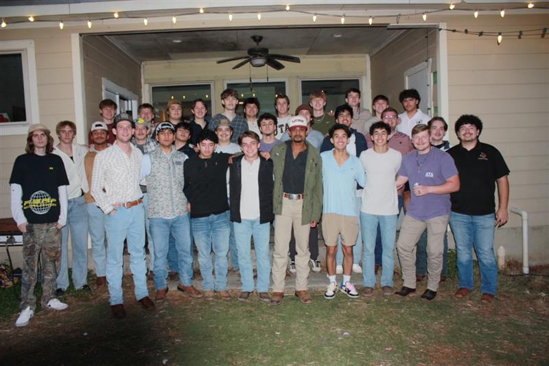 Student posing for picture