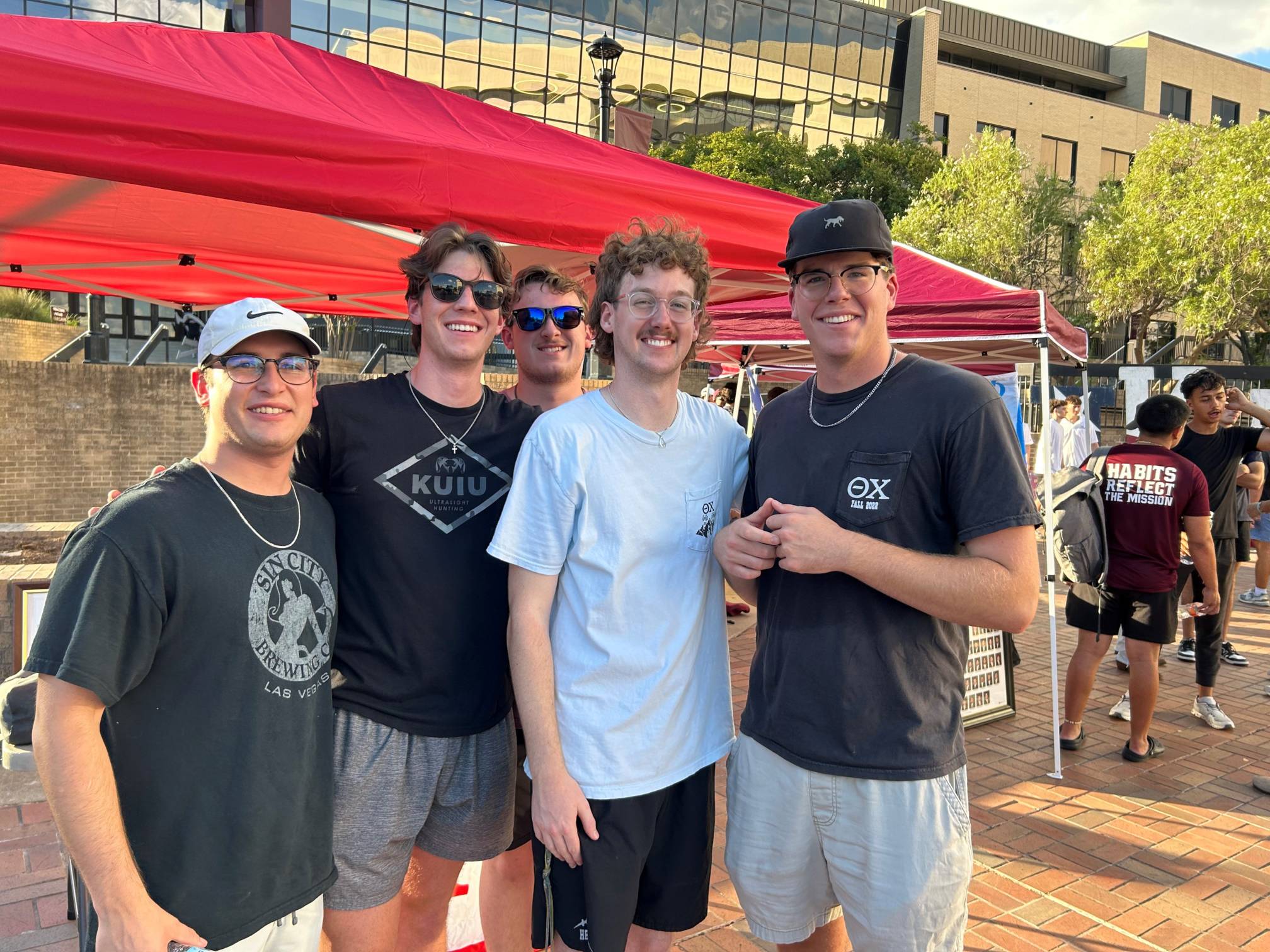 IFC Members on campus