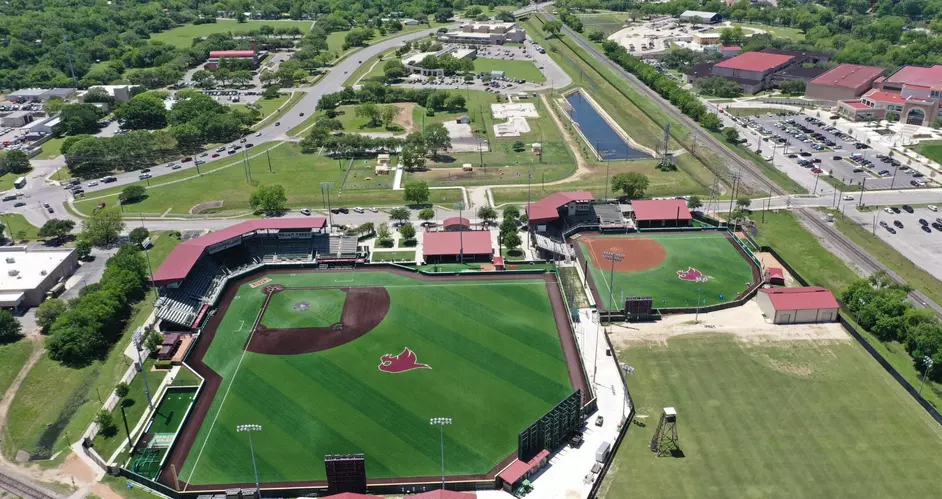 Texas State baseball and softball fields 