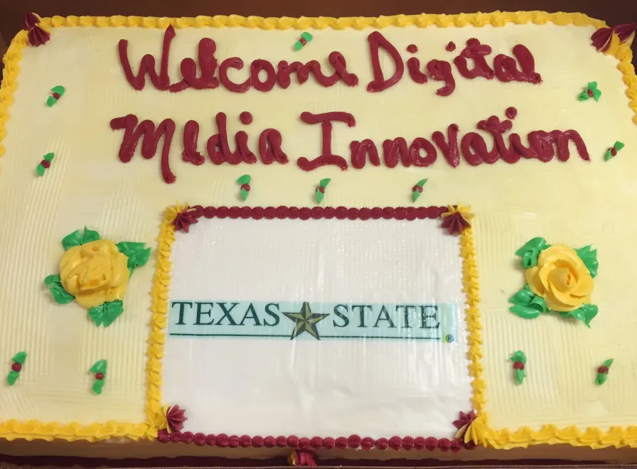 DMI Cake - welcome
