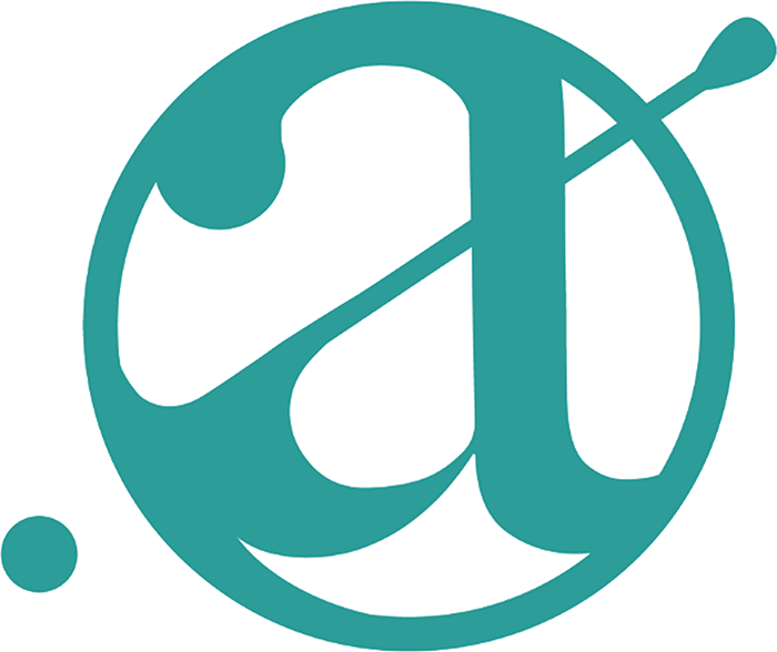 logo in teal