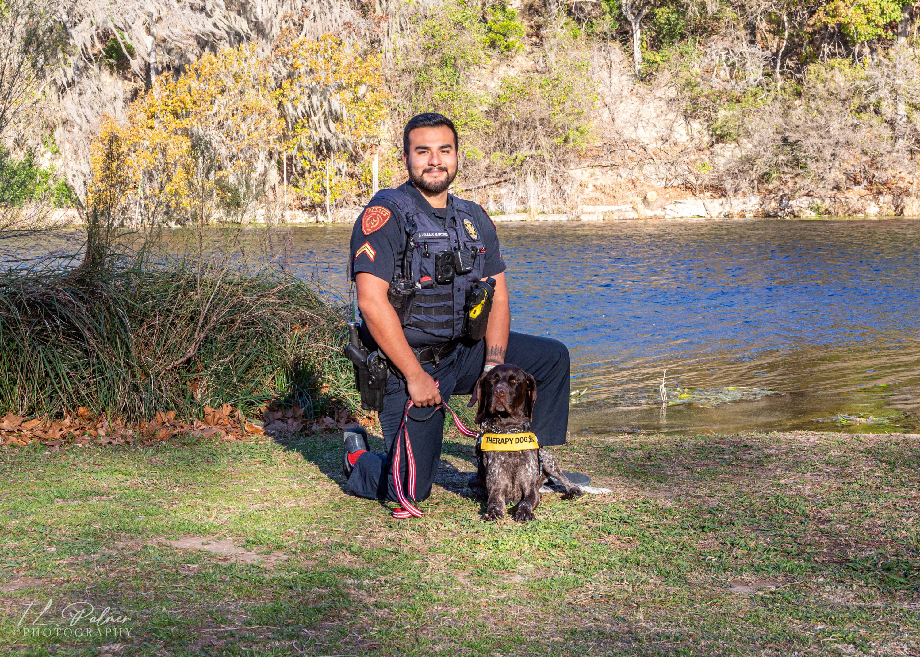 Cpl D Velasco-Martinez and Mando