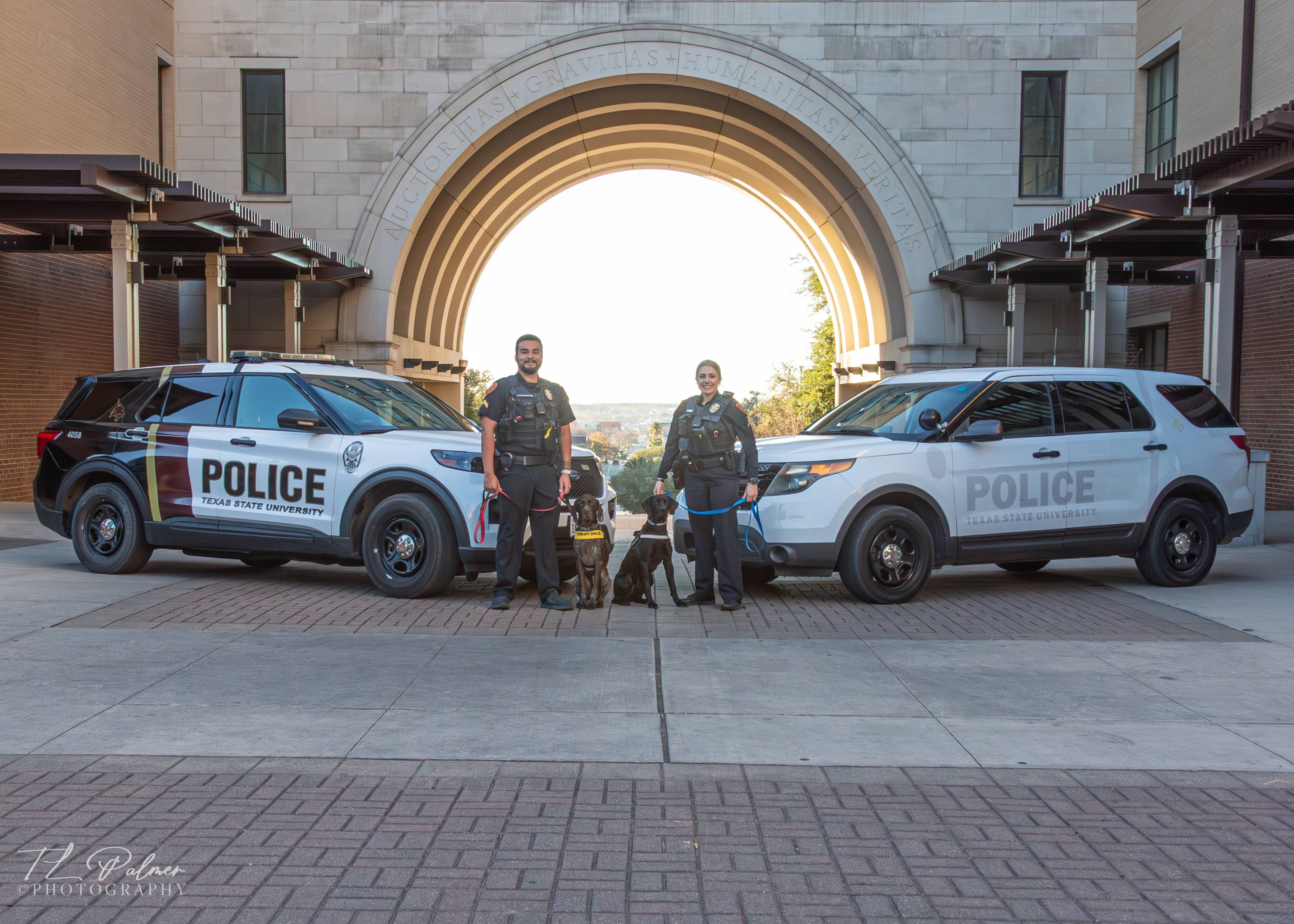 K9 Officers at Arch 
