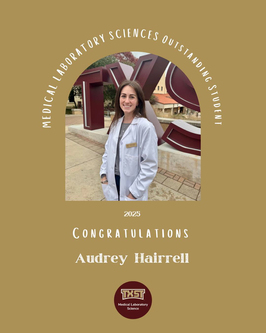 Audrey Hairrell - 2025 MLS Outstanding Student