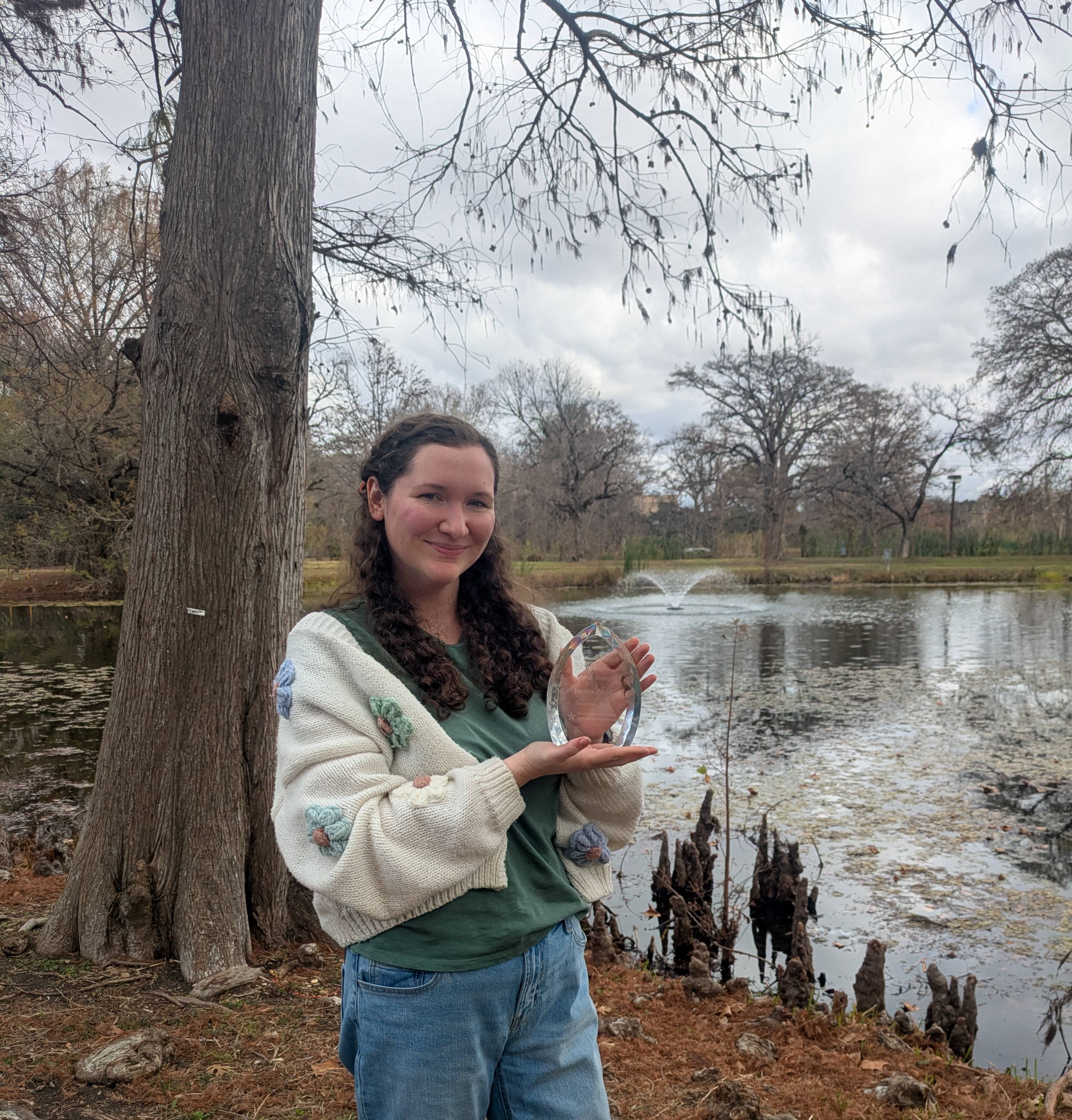 Jessica Prohl Award and head shot