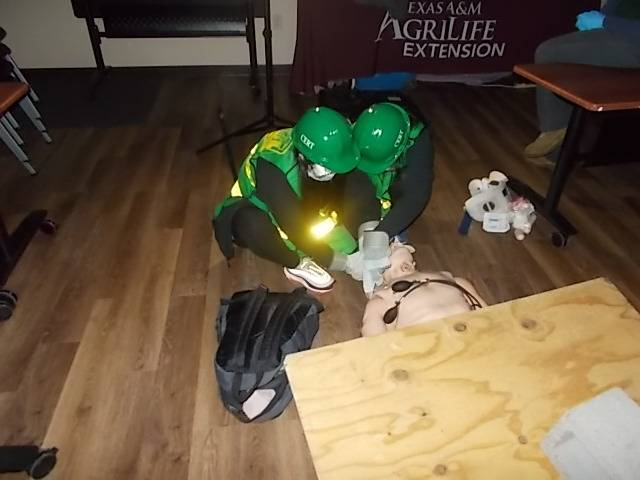 CERT Training in Extractions and Cribbing