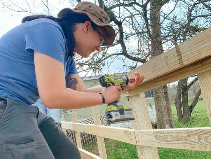 Building a wheelchair ramp