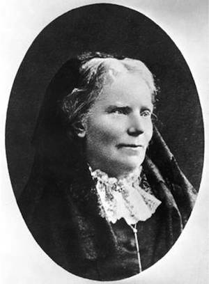 Picture of Dr. Elizabeth Blackwell, first femal physician in U.S. 