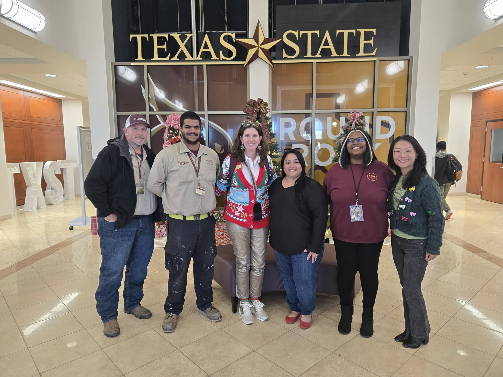 Staff group picture.