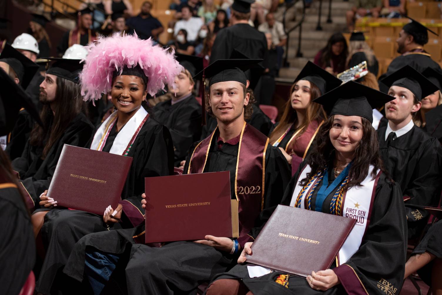 Texas State Graduation 2025 Raf Pearle