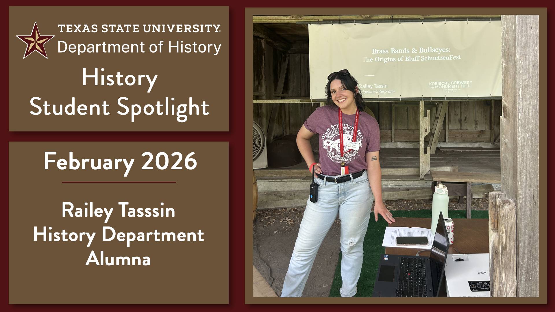 History Department Student Spotlight