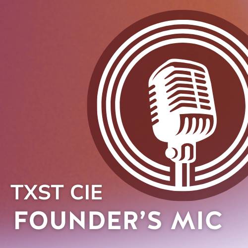 TXST CIE Founder's Mic logo 
