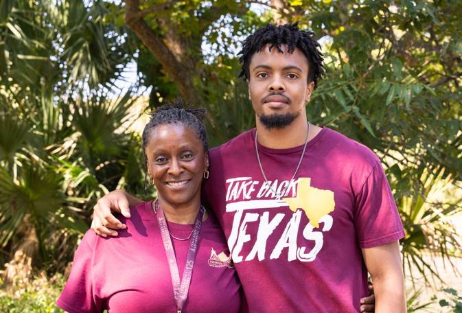 Family at Family Weekend