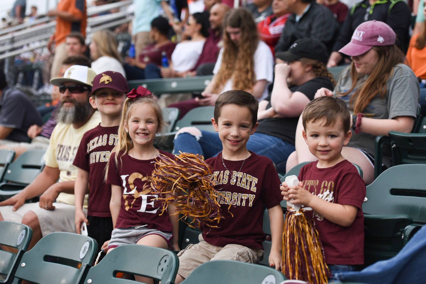 Kids at a Baseball Game