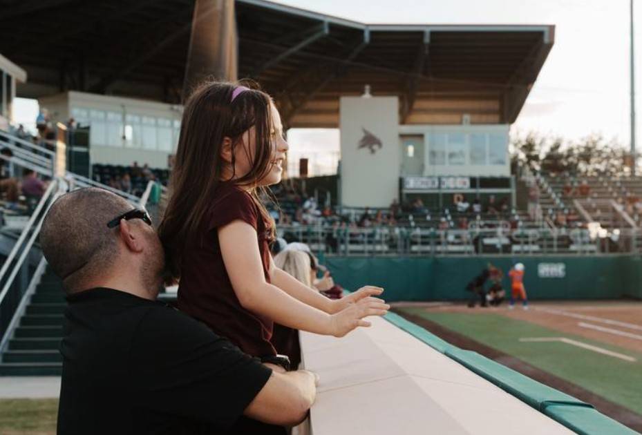 Kids at a Baseball Game
