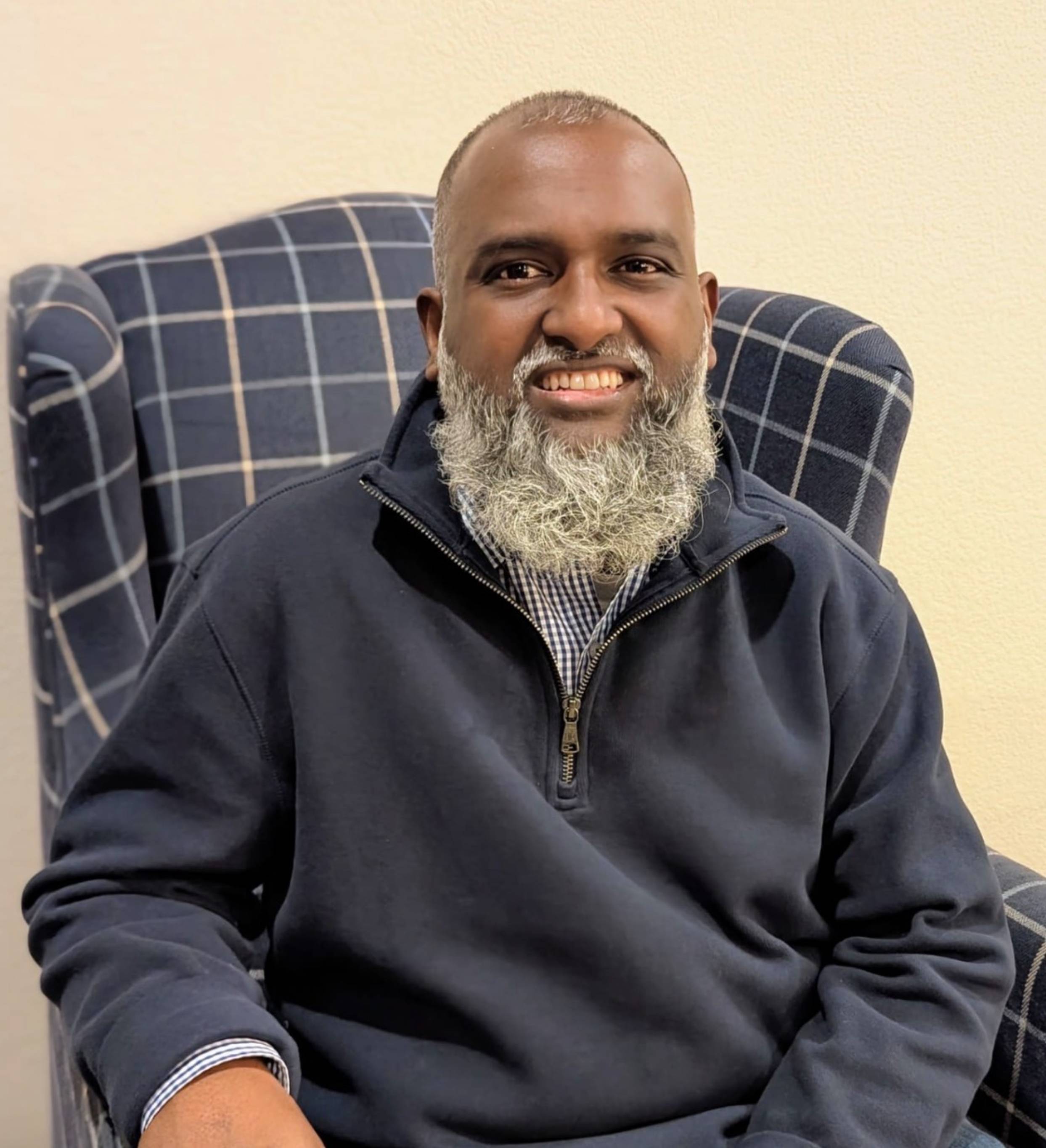 Recipient for online teaching award. 