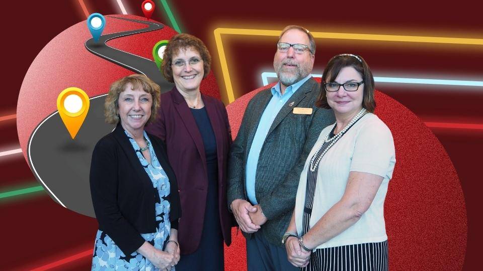 The deans of the graduate college