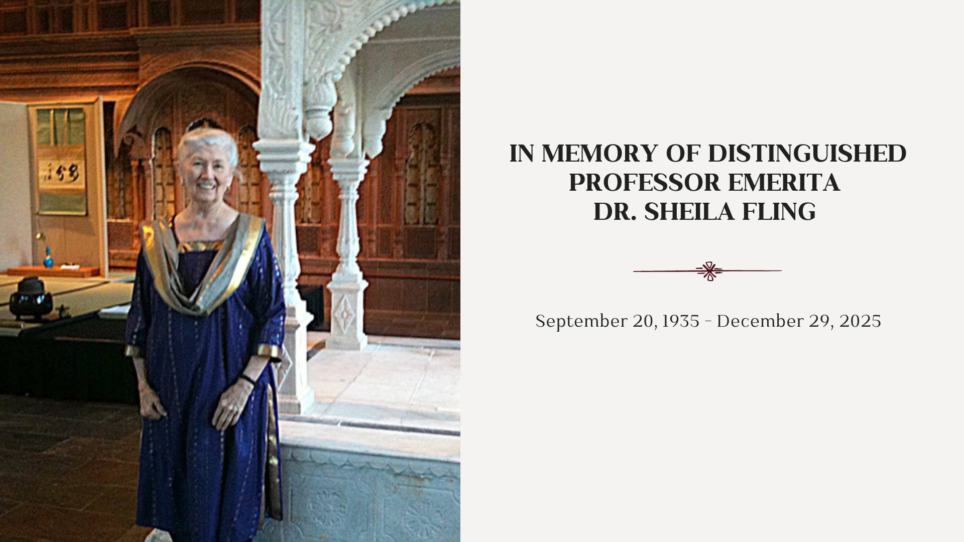 Sheila Fling Memorium
