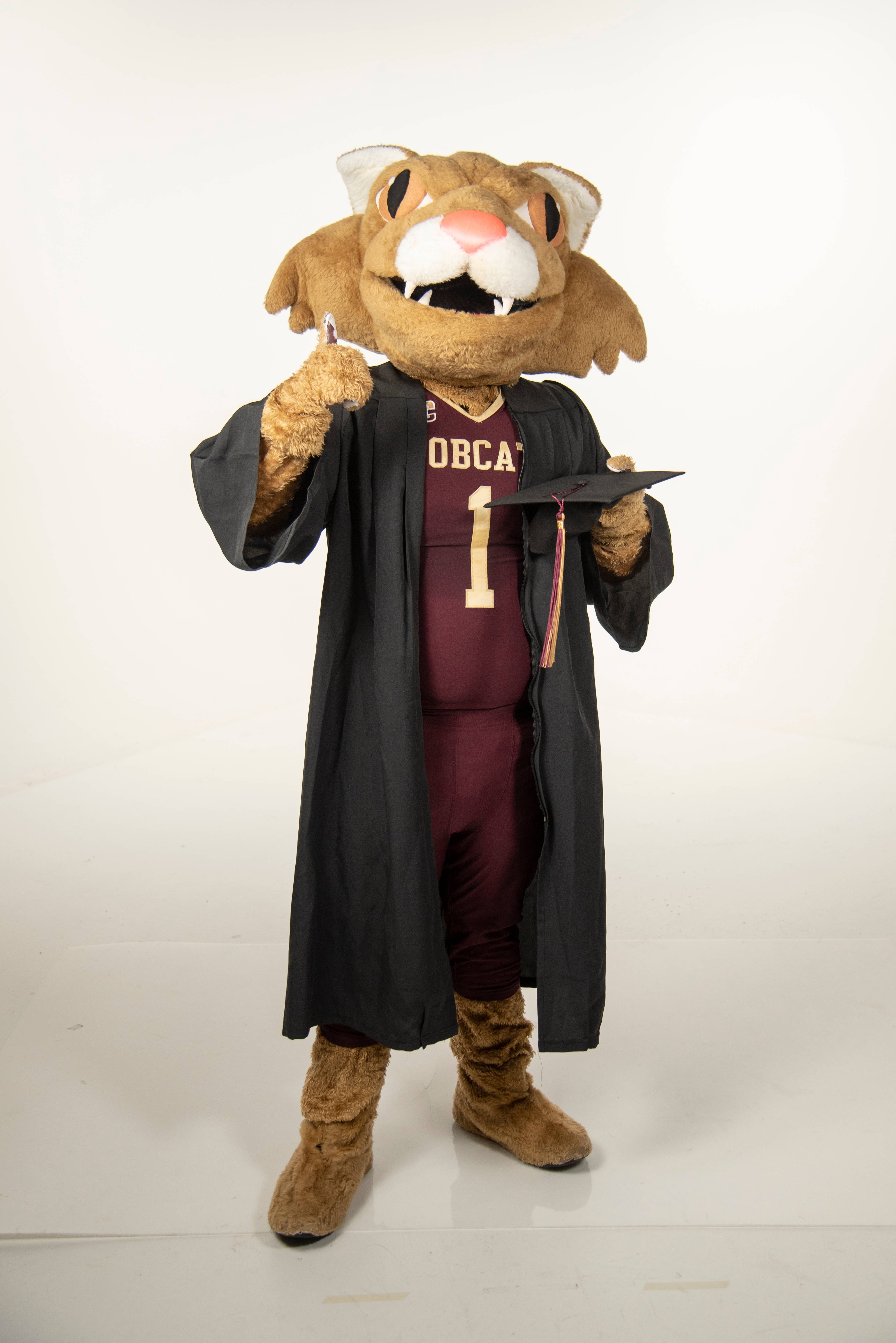 Boko with Gradution Gown