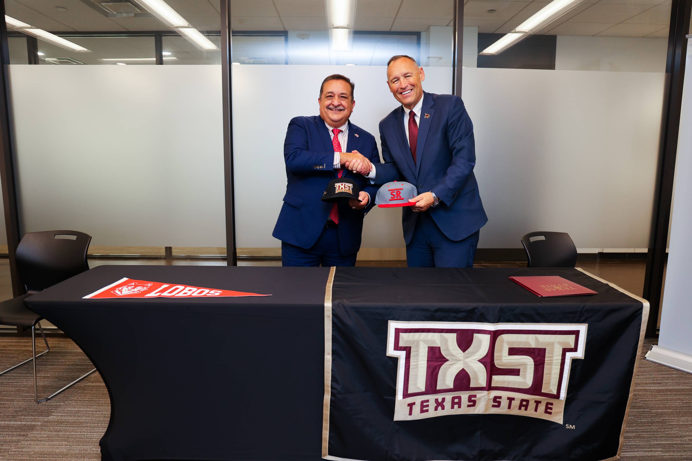 two people shaking hands