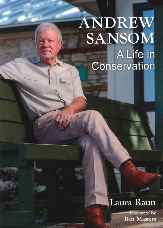 Andrew Sansom, A Life in Conservation, cover
