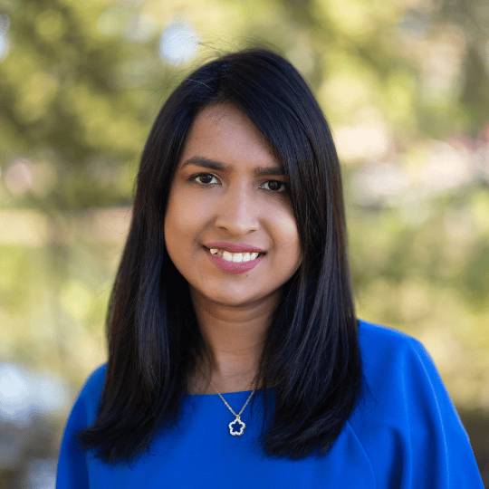 Headshot of Anjumand Ashraf