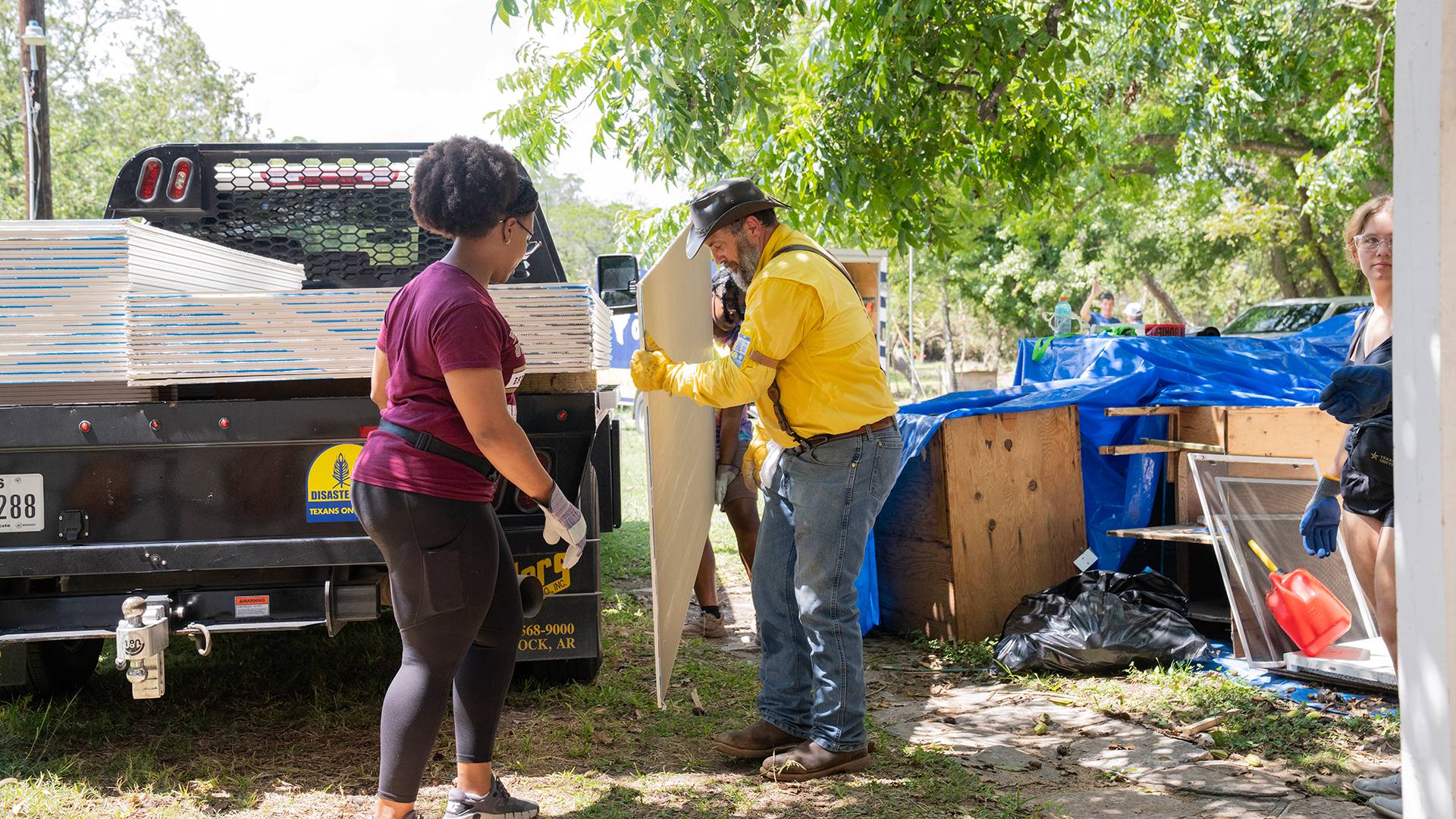 Flood Volunteers assist with cleanup in Central Texas