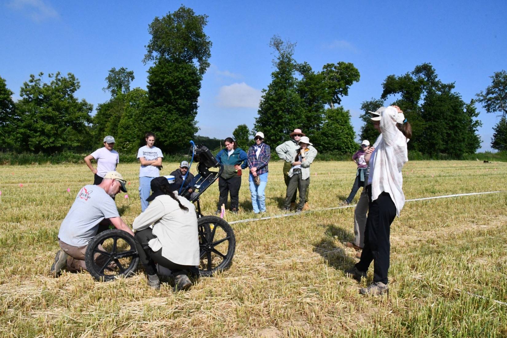 researchers in a field