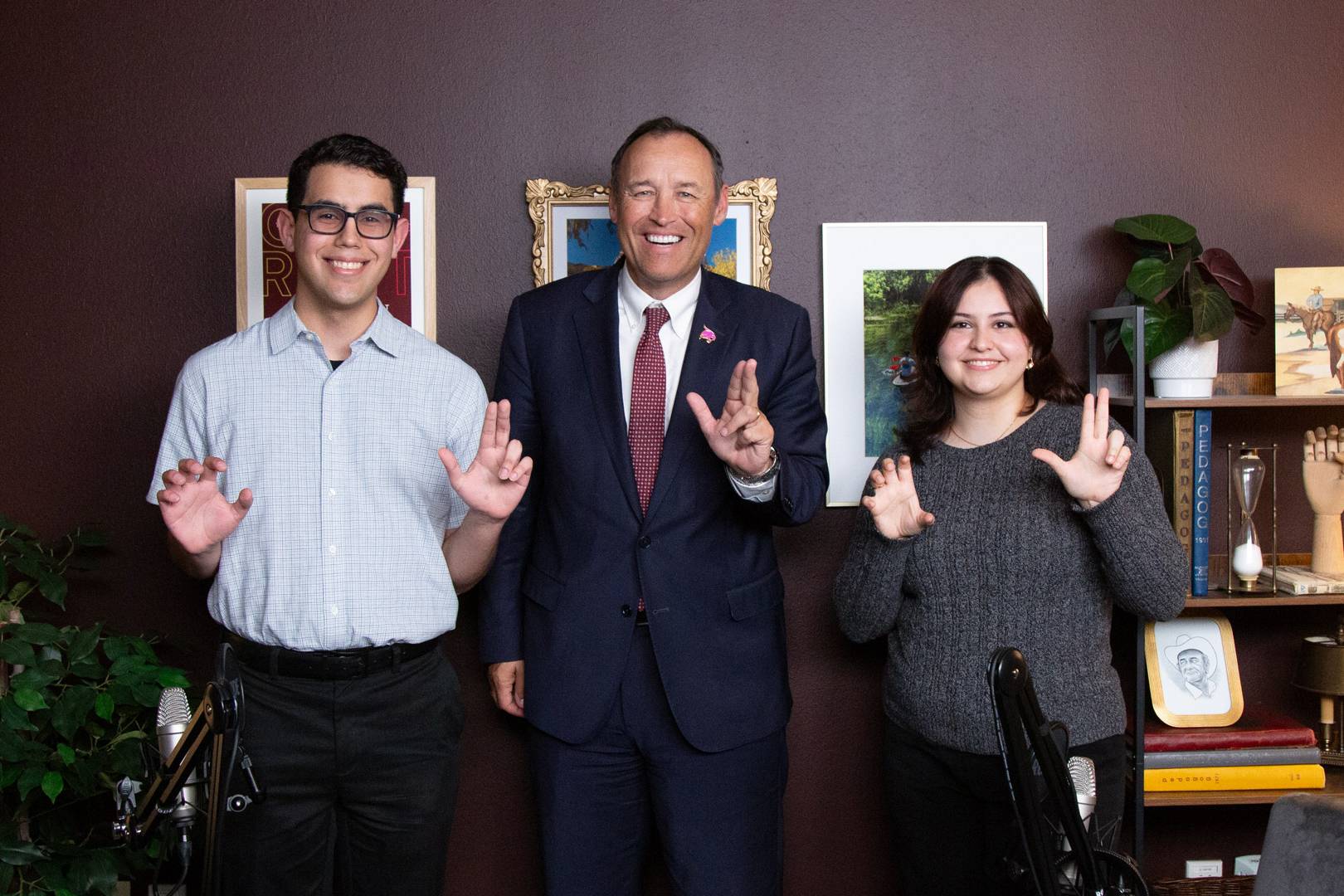 kelly damphousse, Zayna Abdel-Rahim and Sebastian Velez