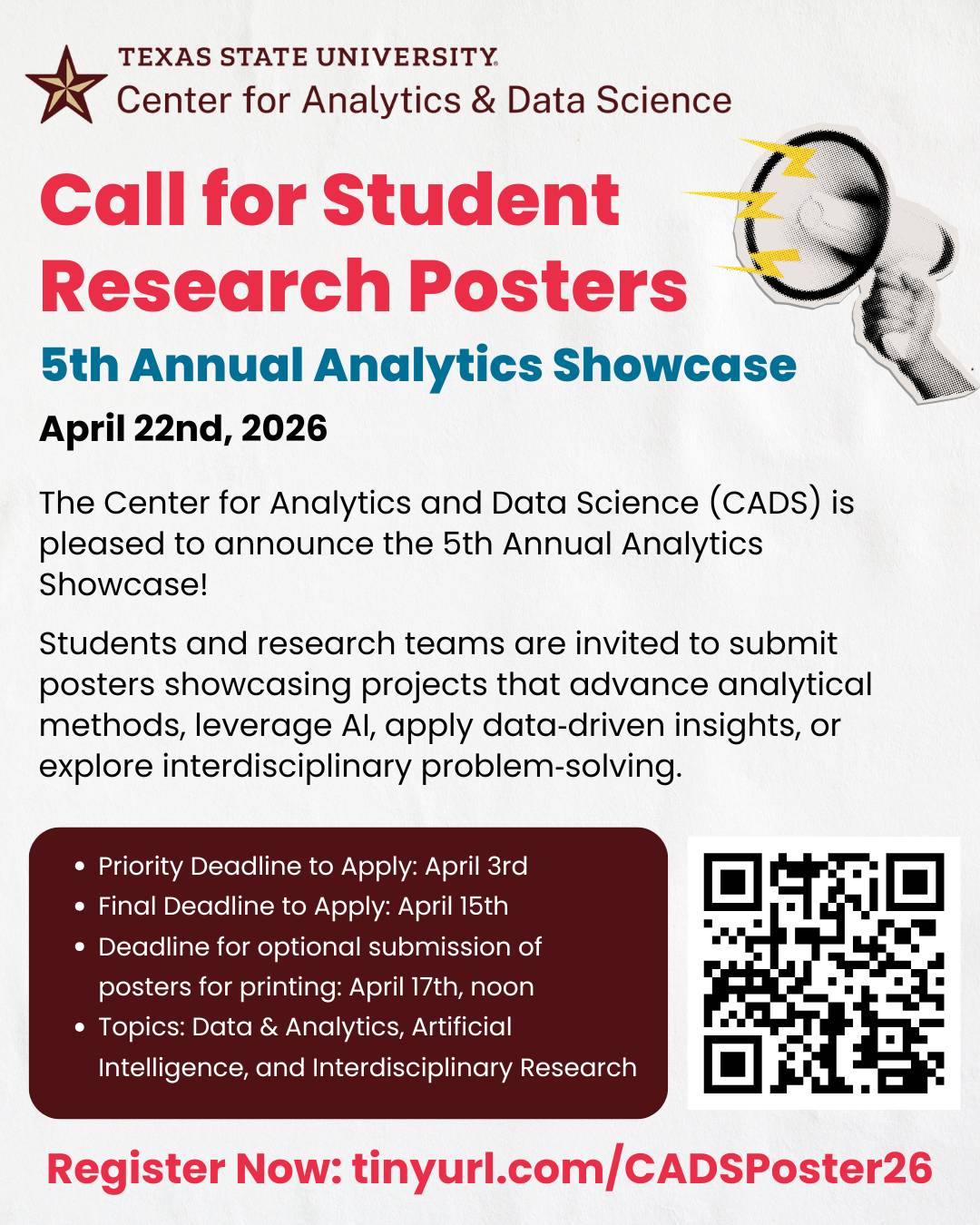 call for posters flyer