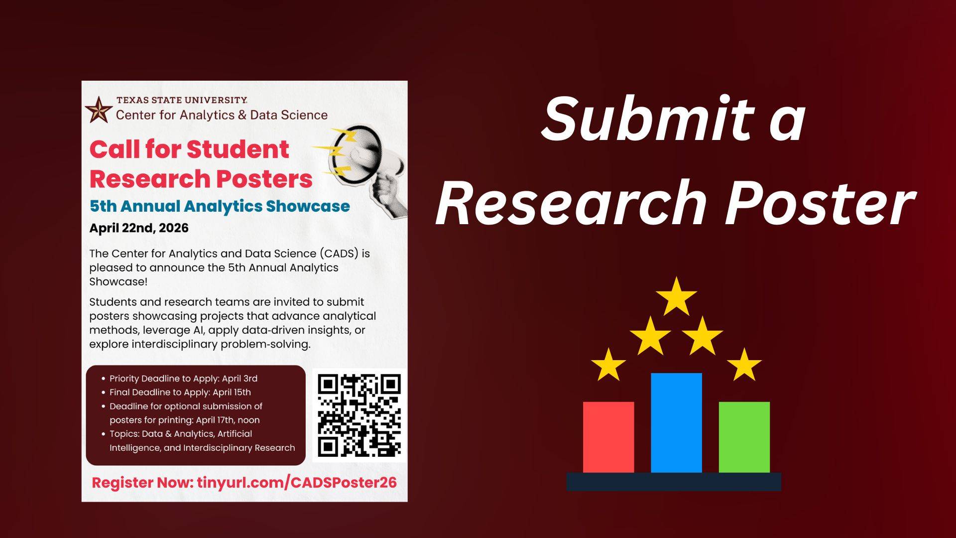 CALL FOR STUDENT RESEARCH SLIDE