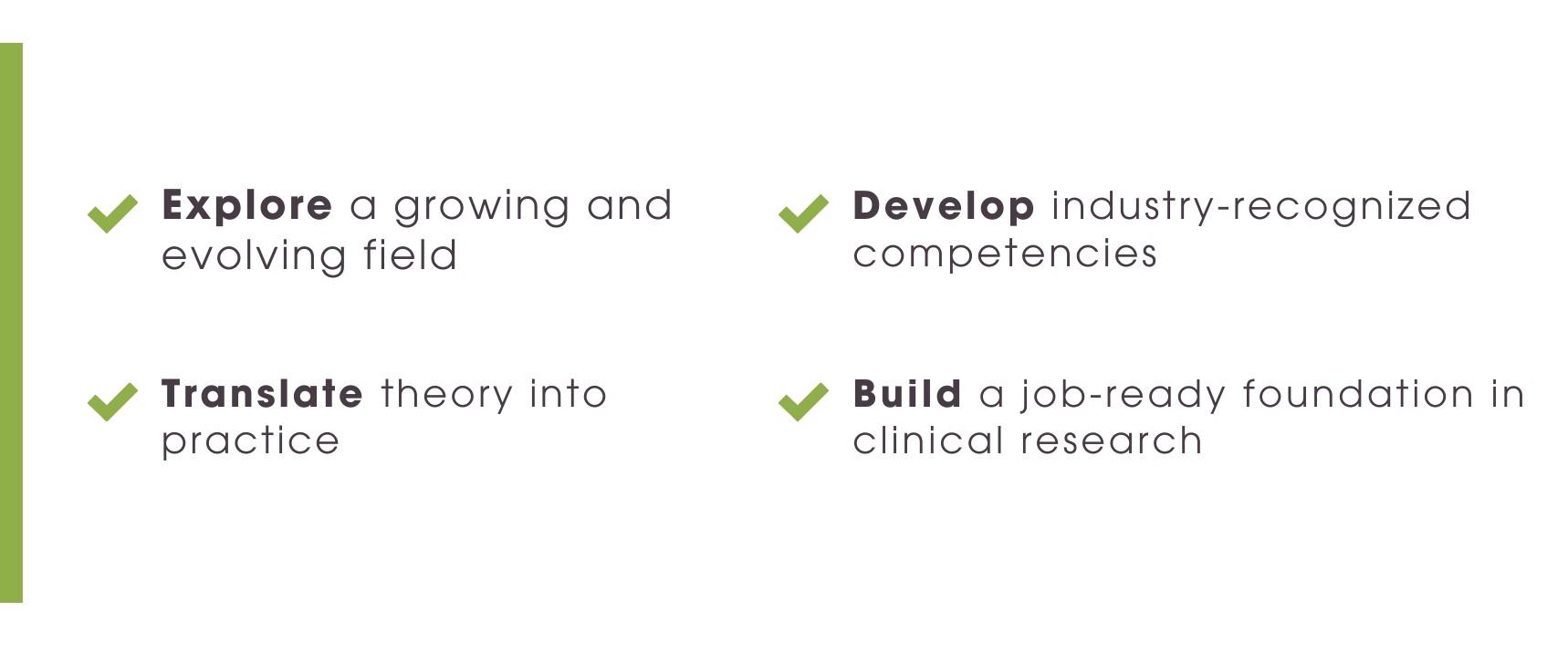 What this course offers