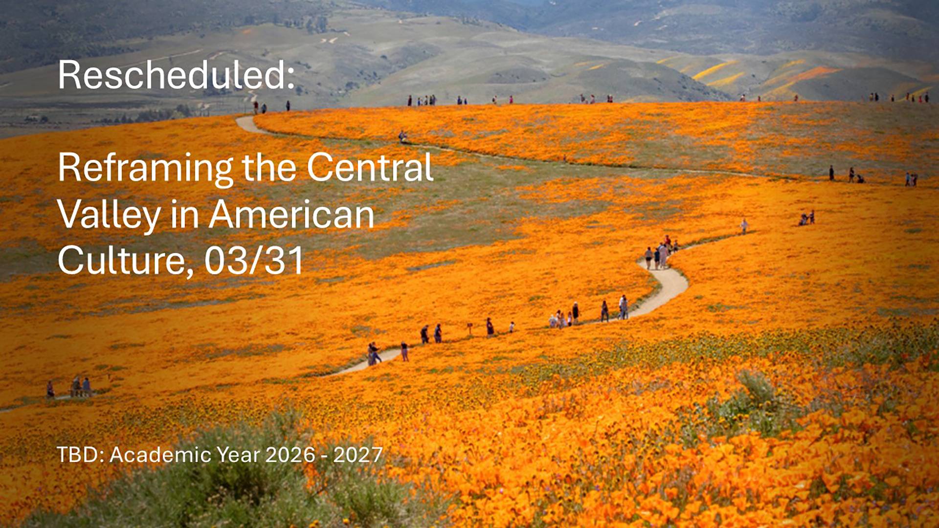 Rosales Event Reschedule