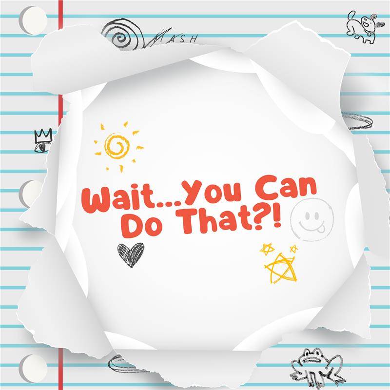 Wait you can do that logo