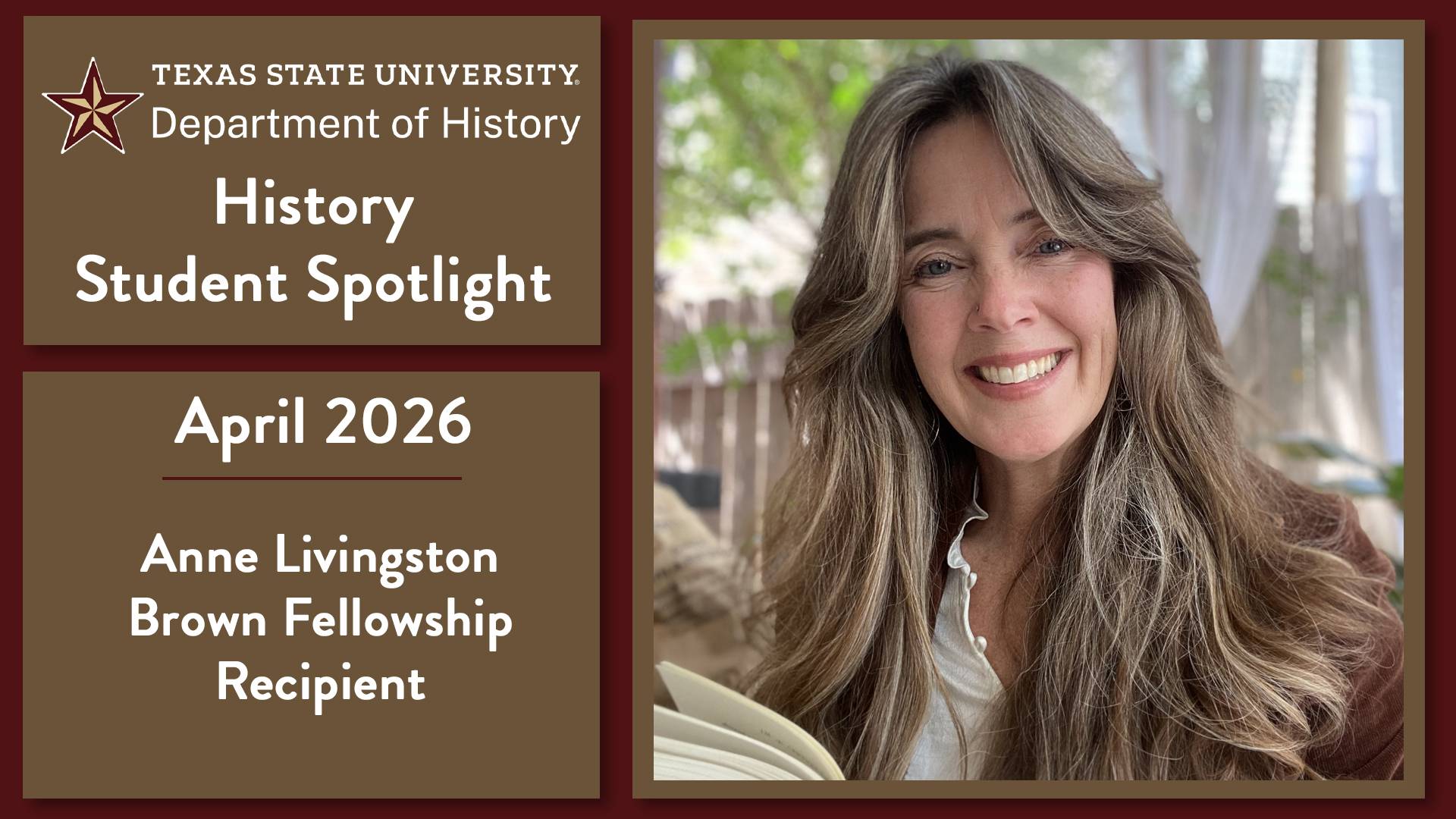 History Department Student Spotlight