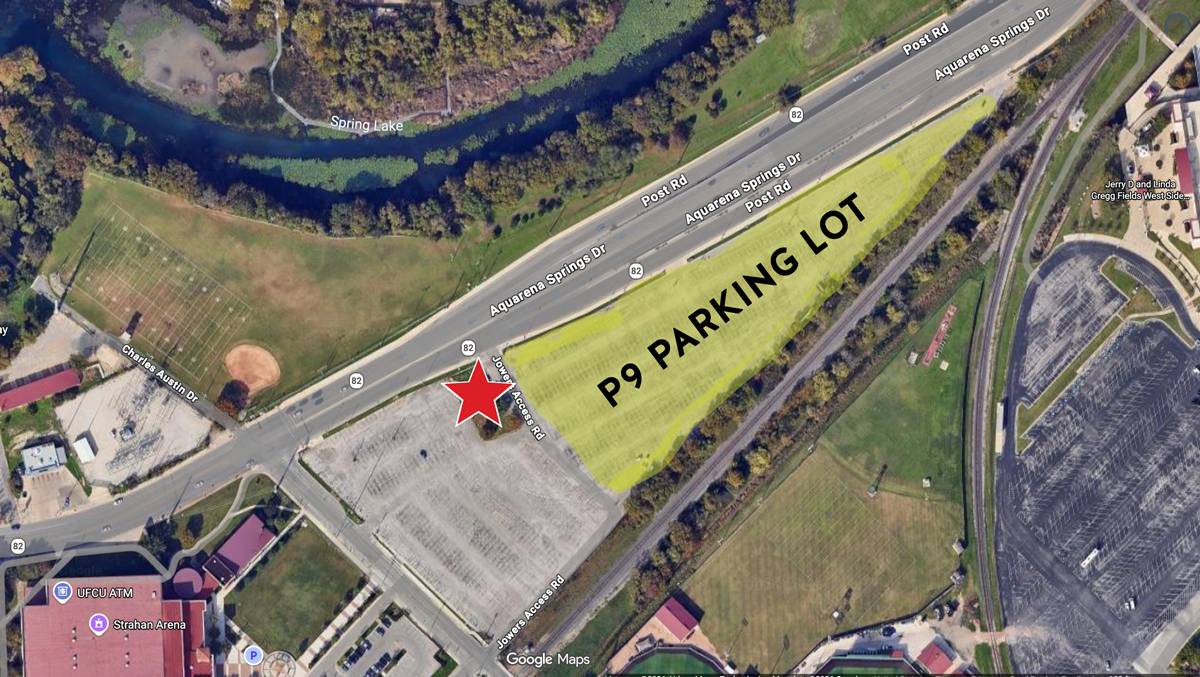 stadium parking map
