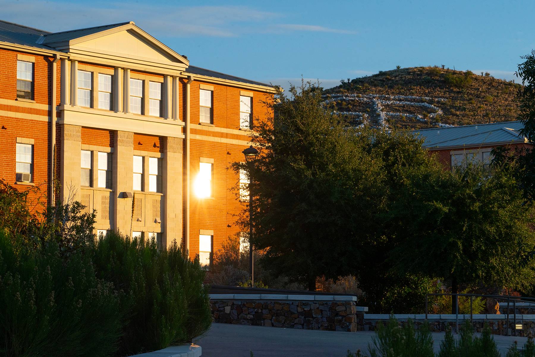 Sul Ross Aerial view