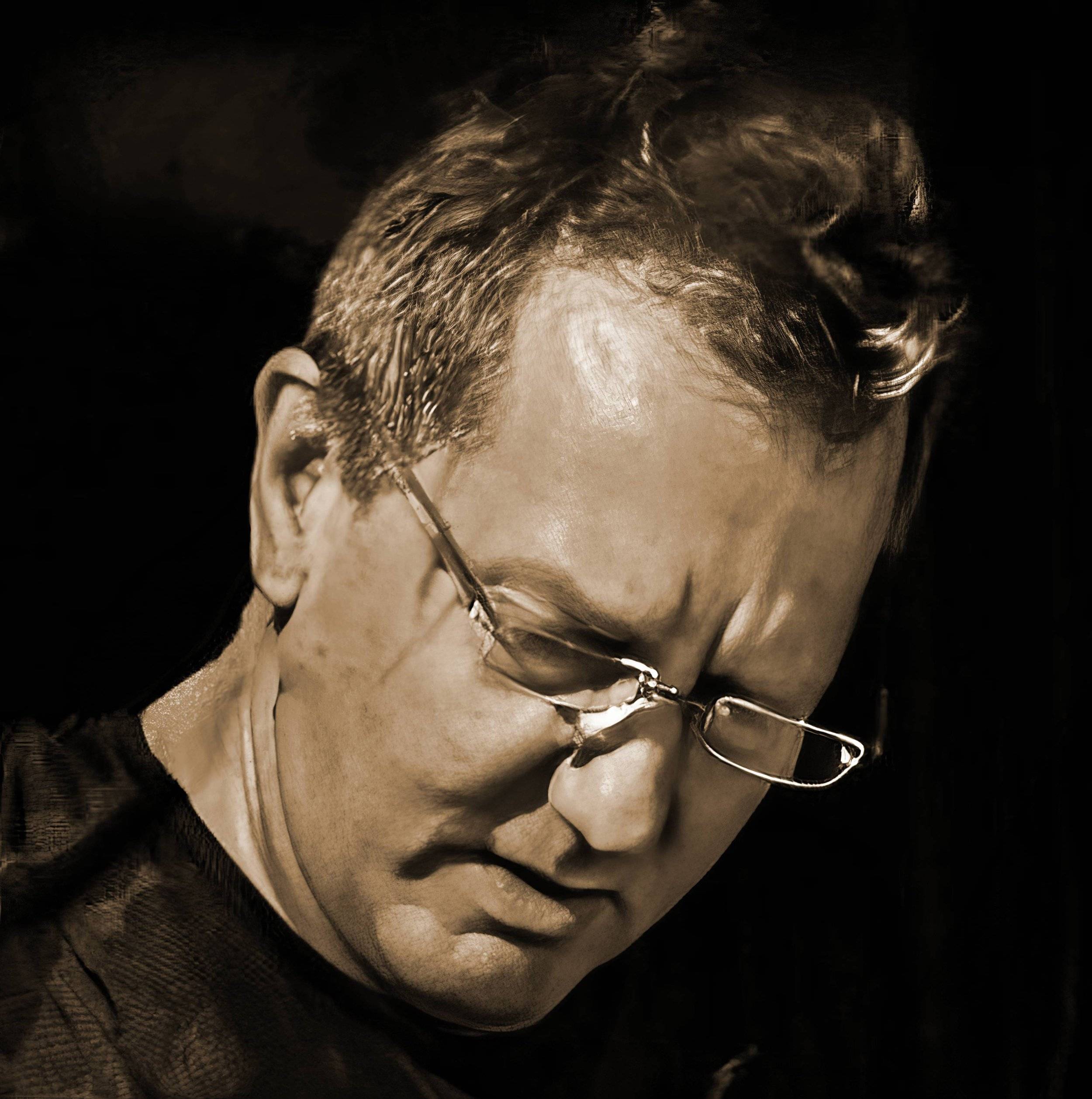 sepia photo of Hank Hehmsoth