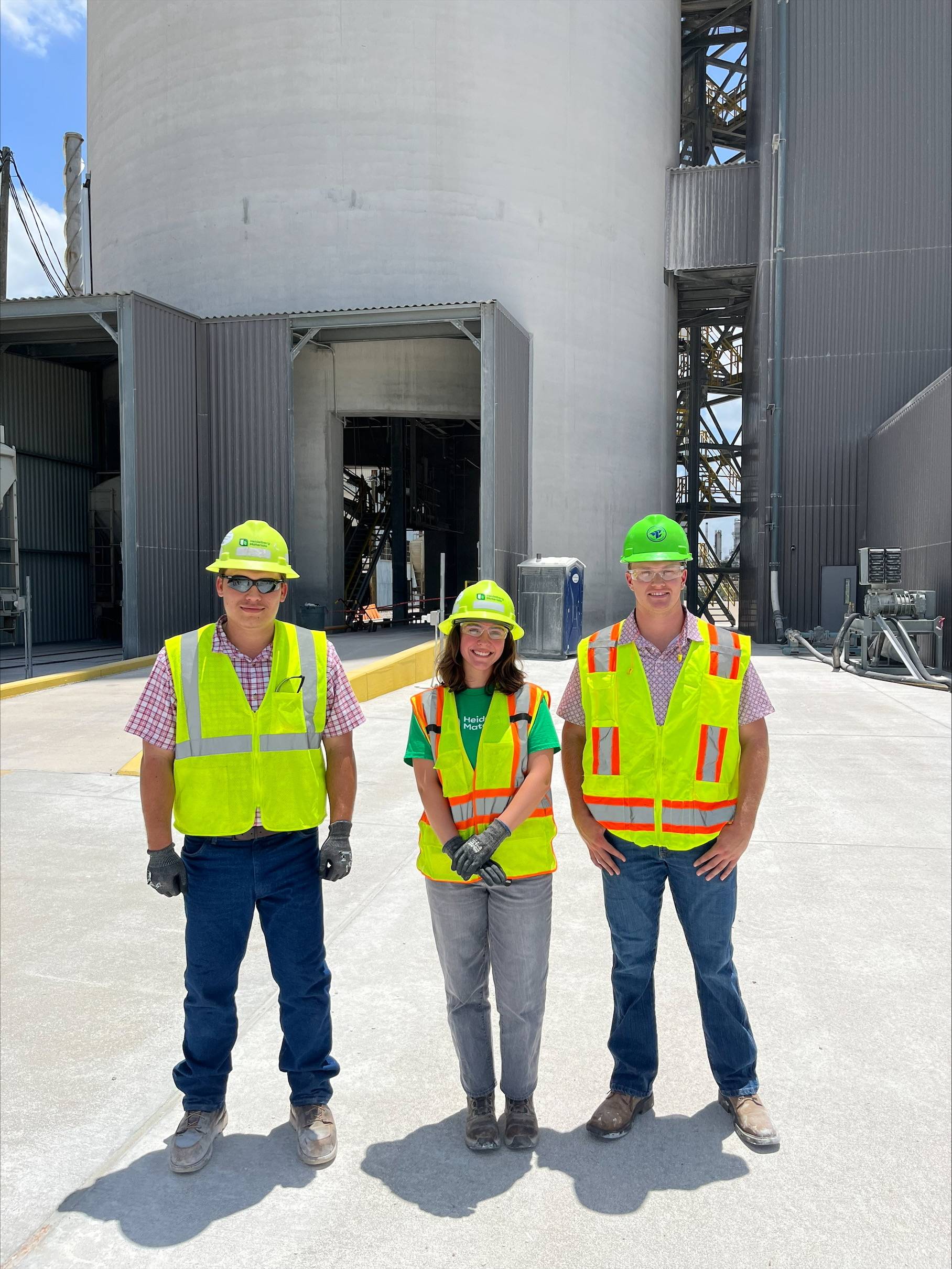 students on jobsite