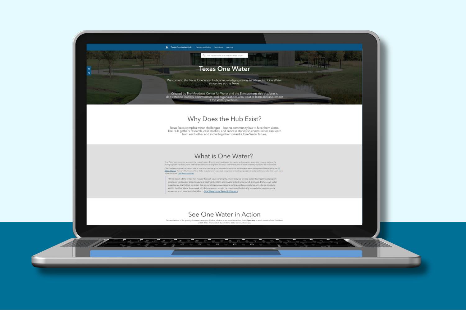 One Water Hub preview