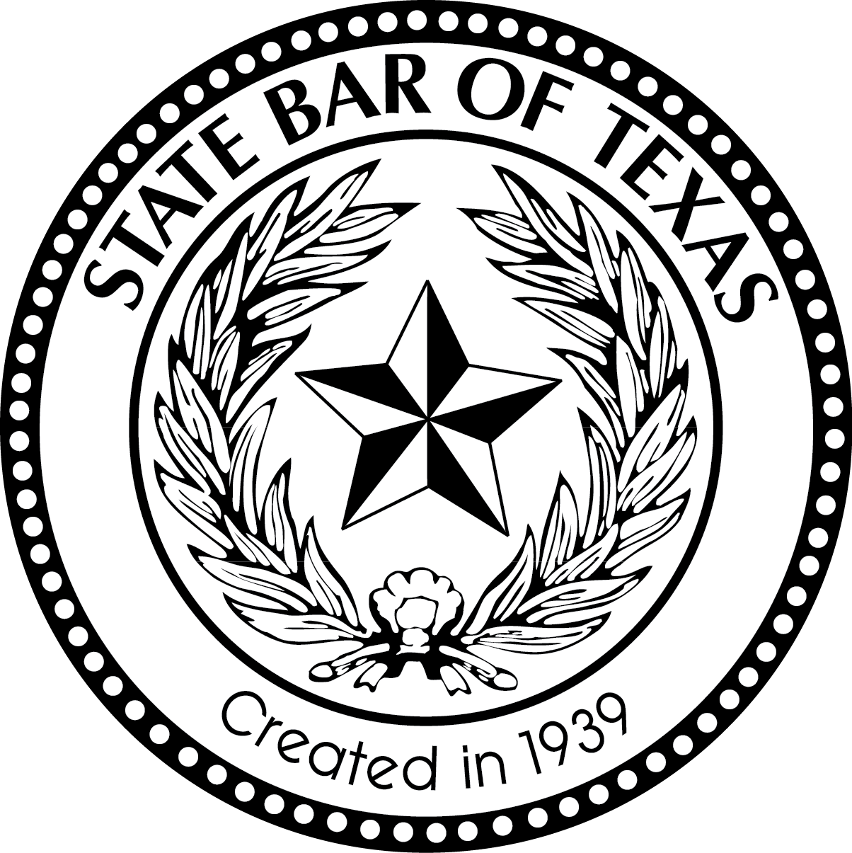 state bar of texas seal

